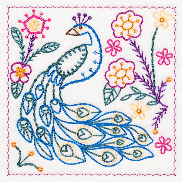 Bright Bazaar - Peacock (Vintage) - Image 3