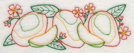 Bright Mango Border (Vintage) - Image 4