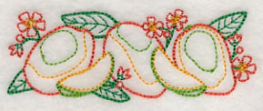 Bright Mango Border (Vintage) - Image 5