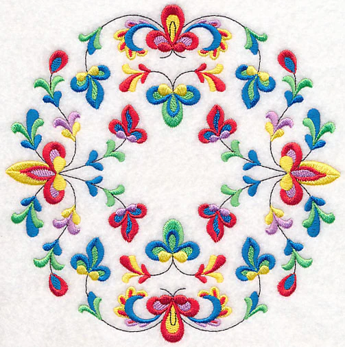 Brilliant Blooms Circle - Image 2