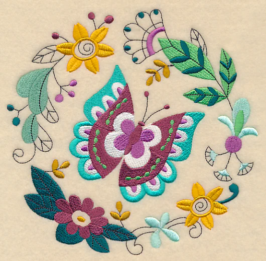 Brilliant Butterfly Wreath - Image 2
