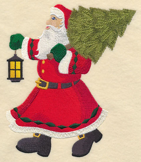 Bringing Home the Tree with Santa - Image 2