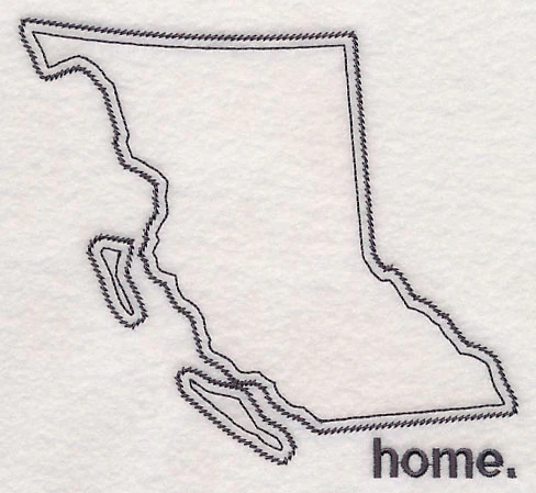British Columbia Outline (Vintage) - Image 3