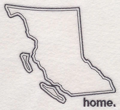 British Columbia Outline (Vintage) - Image 4