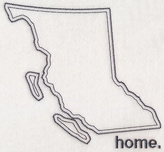 British Columbia Outline (Vintage) - Image 6
