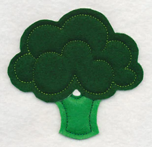 Broccoli (Crafty Cut Applique) - Image 2