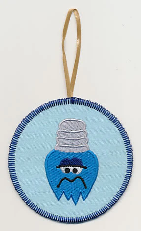 Broken Light Ornament (In-the-Hoop)