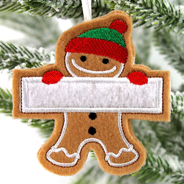 Brother Gingerbread Ornament (In-the-Hoop) - Image 2