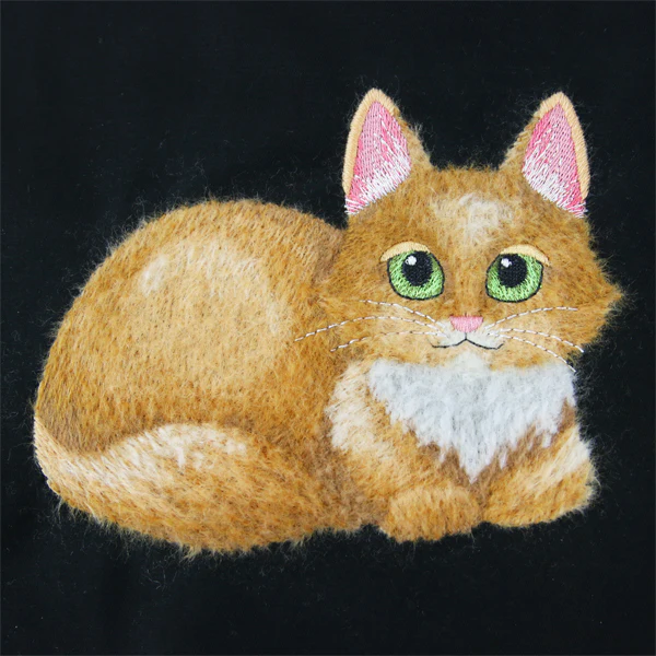Brushed Kitty (Thick Thread)