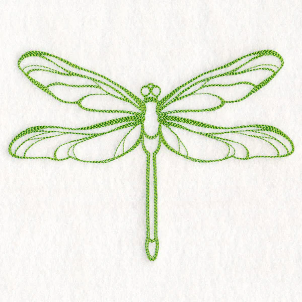 Brushstroke Dragonfly - Image 3