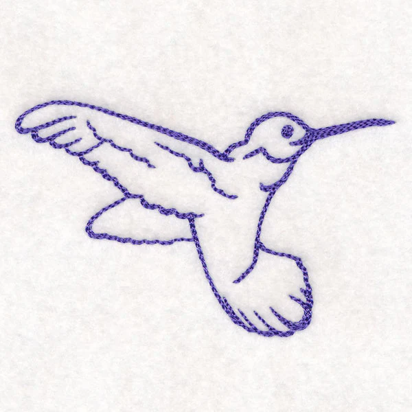 Brushstroke Hummingbird - Image 5