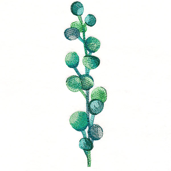 Bubbly Botanical in Watercolor - Image 4