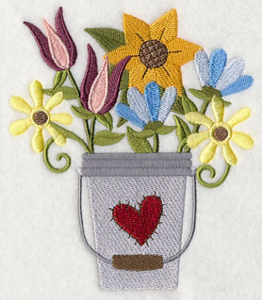 Bucket of Blooms - Image 3