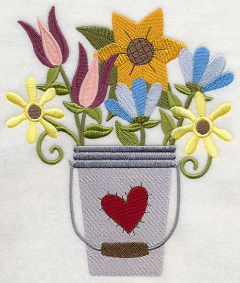 Bucket of Blooms - Image 5