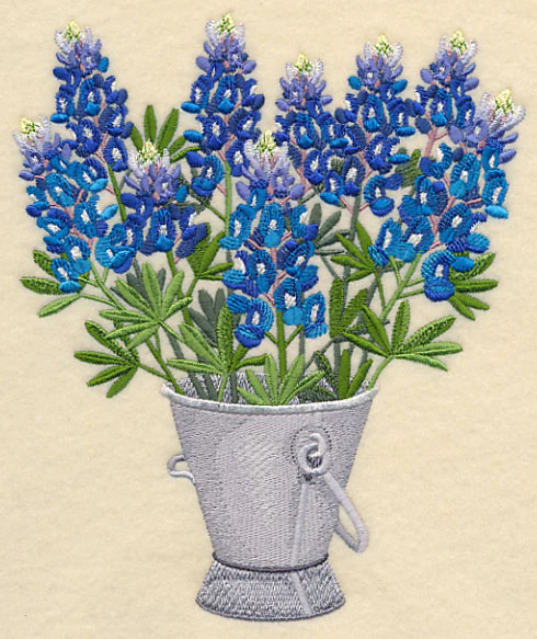 Bucket of Bluebonnets - Image 4