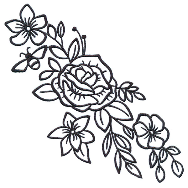 Budding Florals Spray