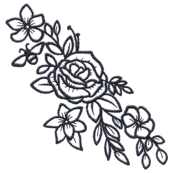 Budding Florals Spray - Image 5