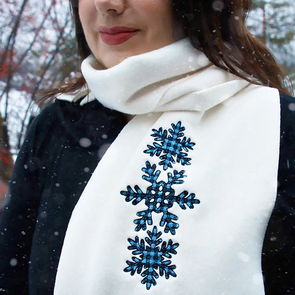 Buffalo Plaid Snowflake Trio - Image 8