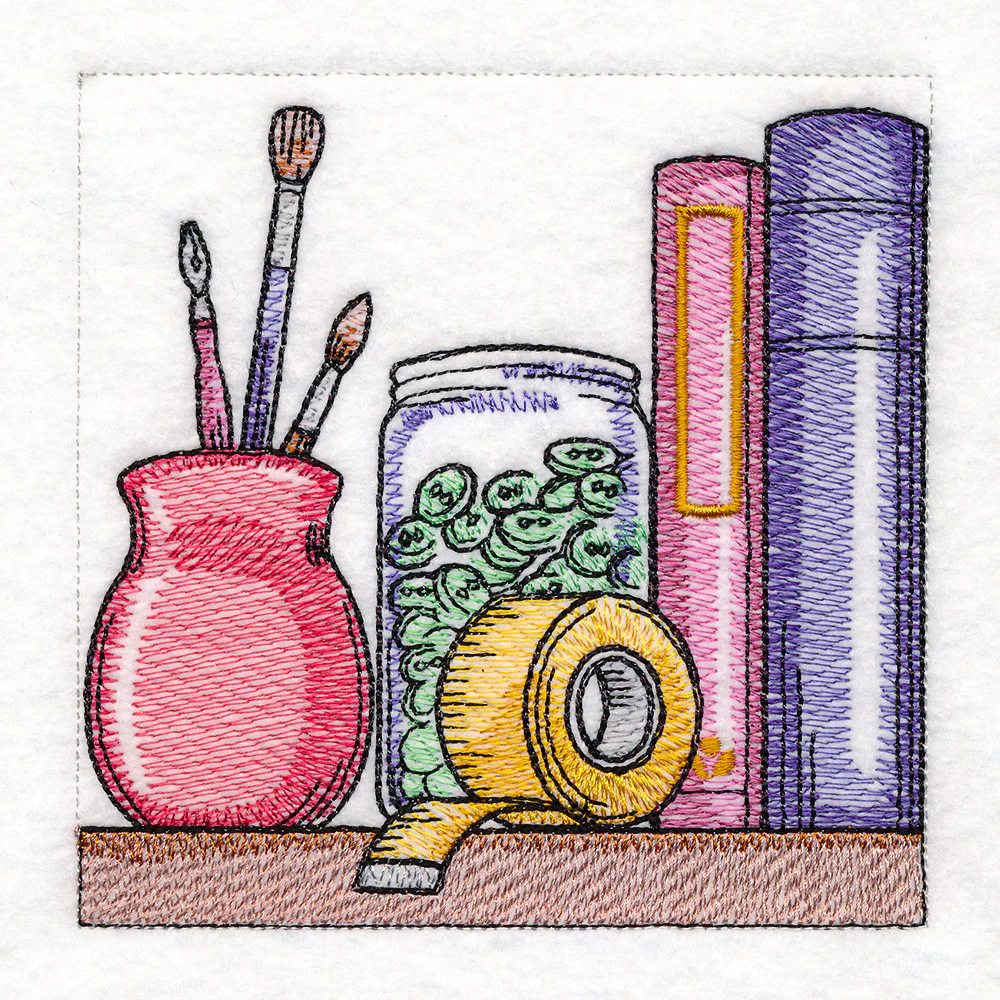 Build a Crafty Bookshelf Quilt - Crafting Supplies - Image 5