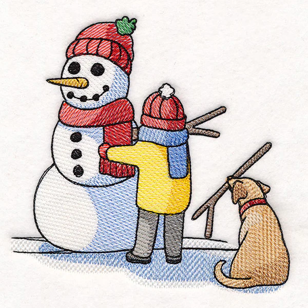 Build a Snowman at Christmas - Image 3