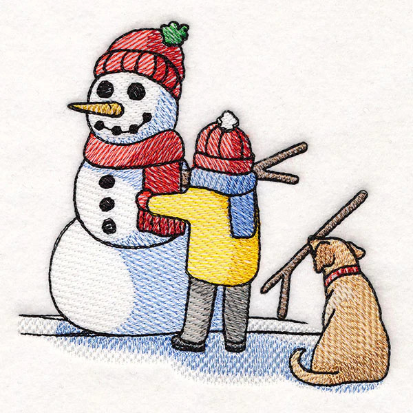 Build a Snowman at Christmas - Image 4