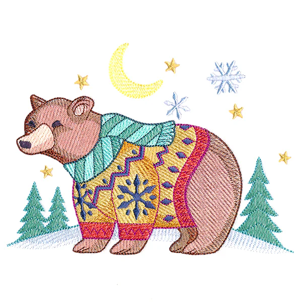 Bundled Up Bear - Image 3