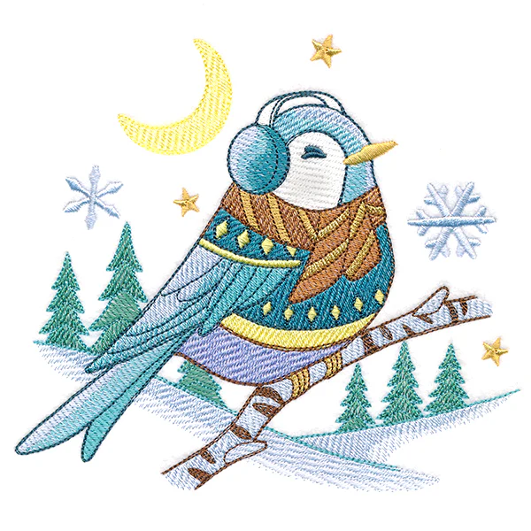 Bundled Up Bird - Image 2