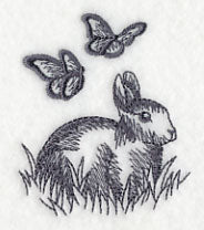 Bunny and Butterflies - Image 3