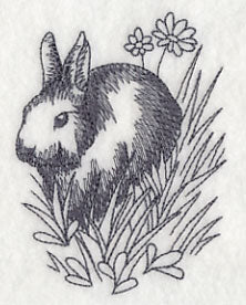 Bunny in Grass - Image 3