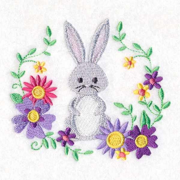 Bunny in Spring Blooms - Image 4