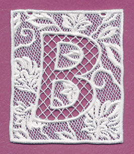 Bunting Letter B (Lace) - Image 2