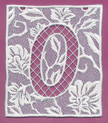 Bunting Number 0 (Lace) - Image 3