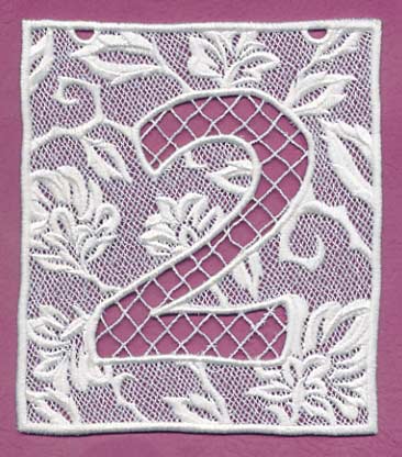 Bunting Number 2 (Lace) - Image 3