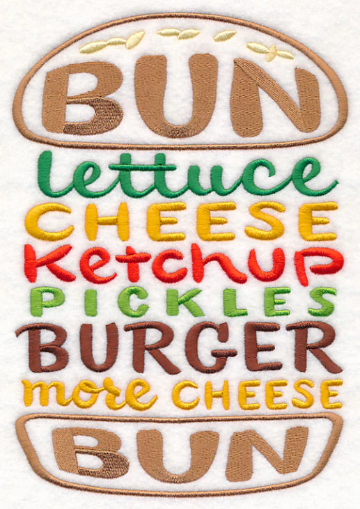 Burger Word Stack - Image 5