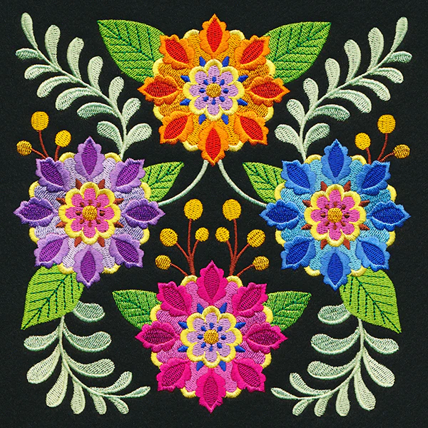 Burst of Blooms Square - Image 2