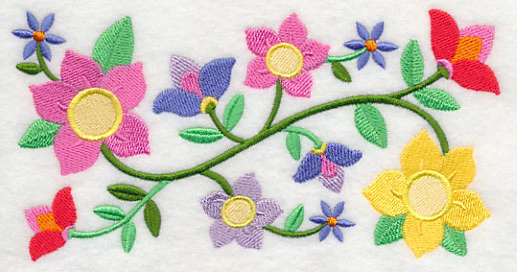 Bursting into Bloom Border - Image 2