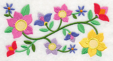 Bursting into Bloom Border - Image 3