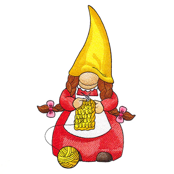 Busy Knitting Gnome - Image 2
