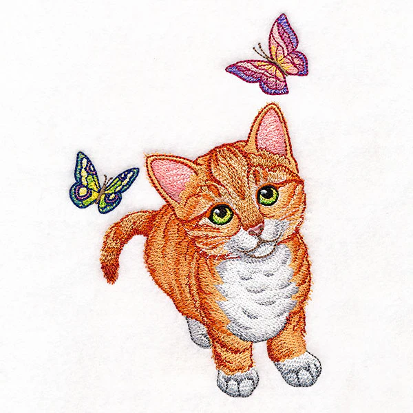 Butterflies and Sunshine Cat - Image 3