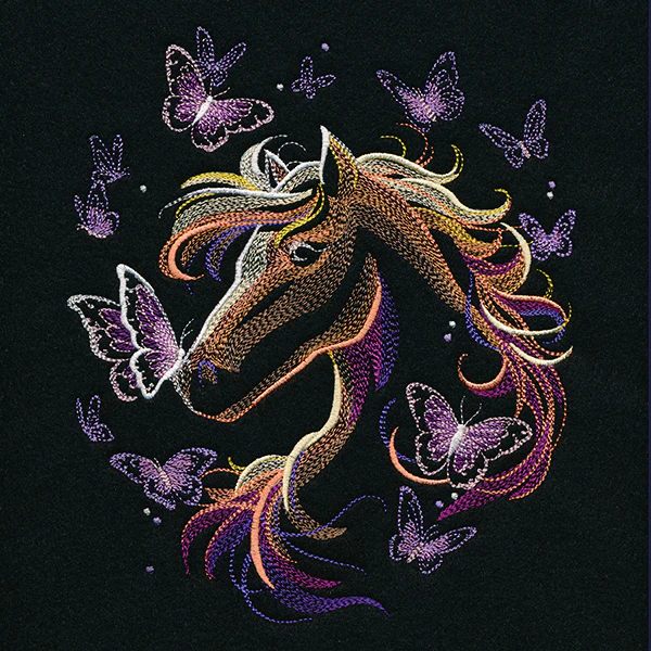 Butterflies & Magic Horse