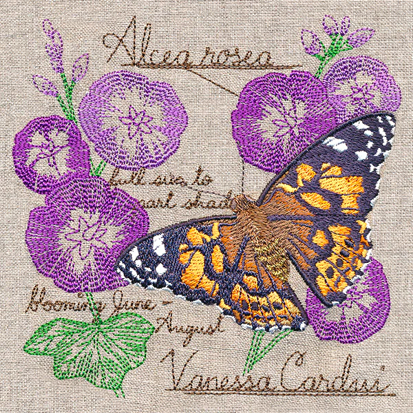 Butterfly and Blooms Collage - Image 7