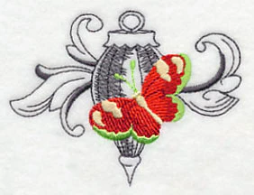 Butterfly at Christmas 1