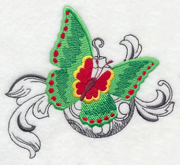 Butterfly at Christmas 2 - Image 3