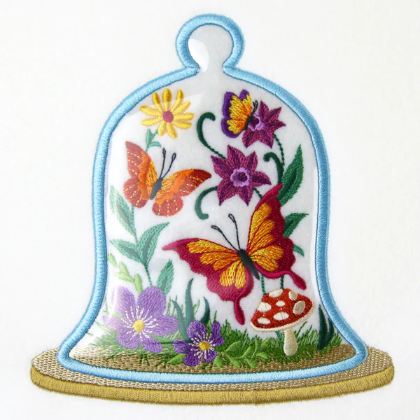 Butterfly Bell Jar (Vinyl Applique) - Image 2