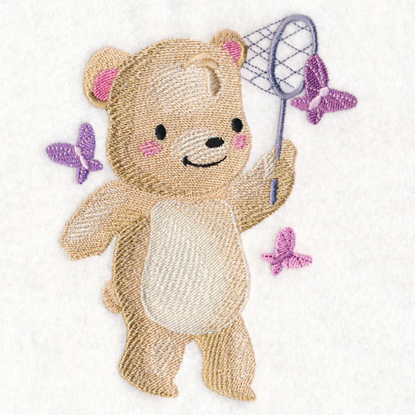 Butterfly Catching Bear - Image 4