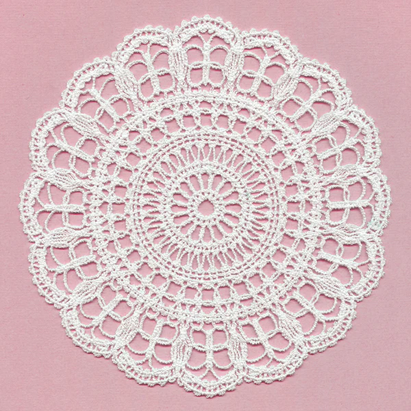 Butterfly Dreams Doily (Battenburg Lace) - Image 3