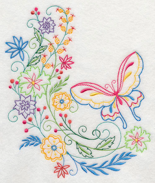Butterfly Flourish