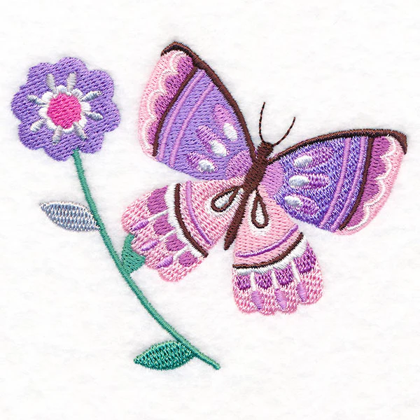 Butterfly & Flower 3 - Image 2