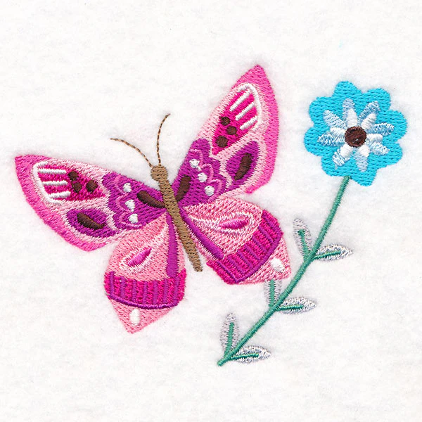 Butterfly & Flower 4 - Image 2