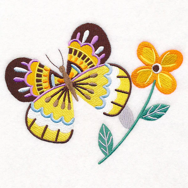 Butterfly & Flower 6 - Image 3